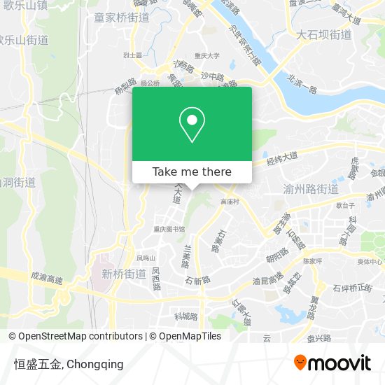 恒盛五金 map