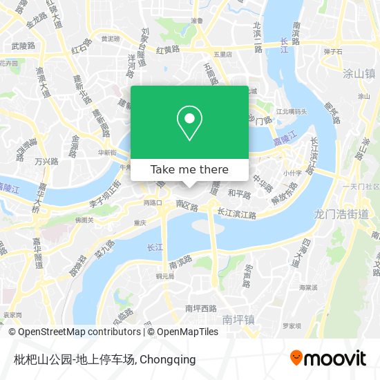 枇杷山公园-地上停车场 map