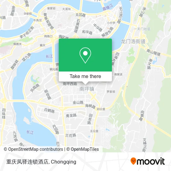 重庆凤驿连锁酒店 map