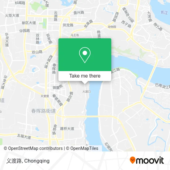义渡路 map
