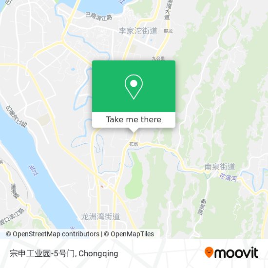 宗申工业园-5号门 map
