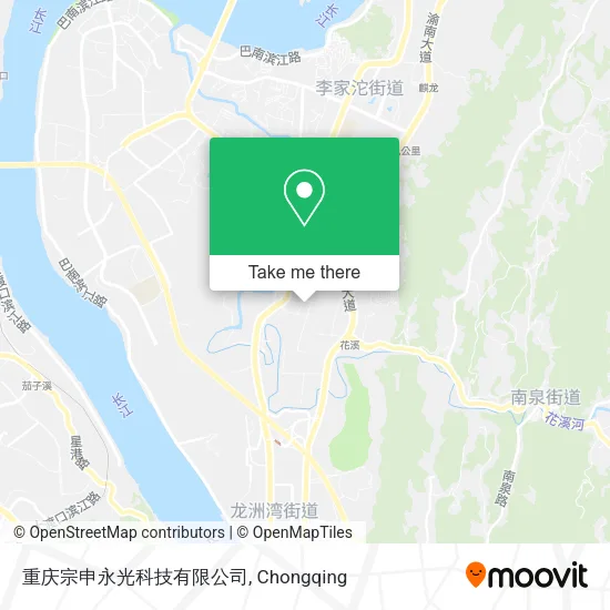 重庆宗申永光科技有限公司 map