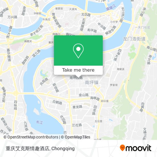 重庆艾克斯情趣酒店 map