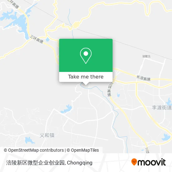 涪陵新区微型企业创业园 map