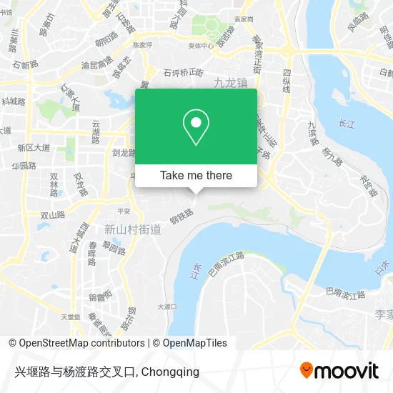 兴堰路与杨渡路交叉口 map