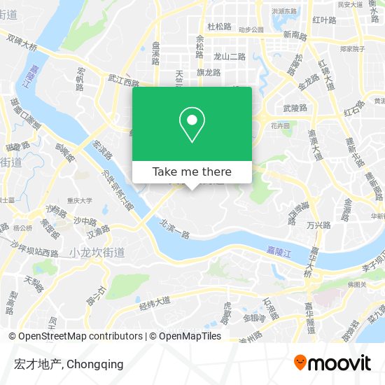 宏才地产 map