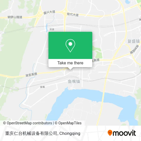 重庆仁台机械设备有限公司 map