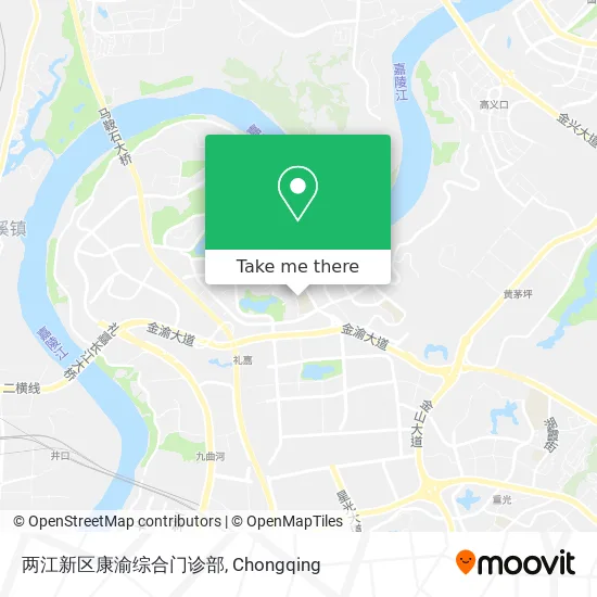 两江新区康渝综合门诊部 map