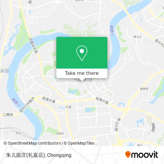 朱儿面庄(礼嘉店) map