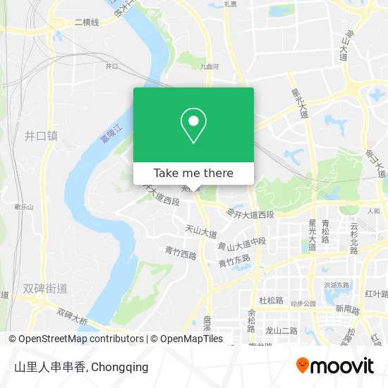 山里人串串香 map