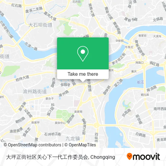 大坪正街社区关心下一代工作委员会 map