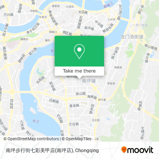 南坪步行街七彩美甲店(南坪店) map
