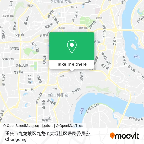 重庆市九龙坡区九龙镇大堰社区居民委员会 map