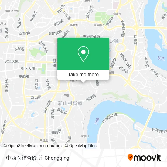 中西医结合诊所 map