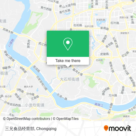 三兄食品经营部 map