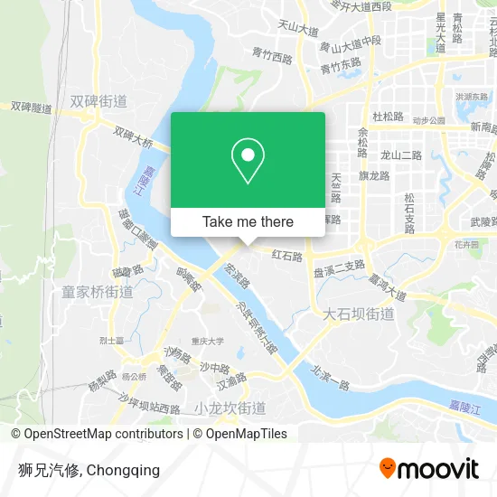 狮兄汽修 map