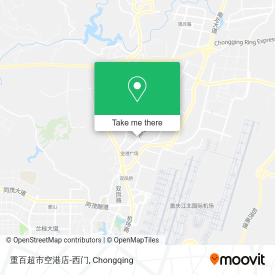 重百超市空港店-西门 map