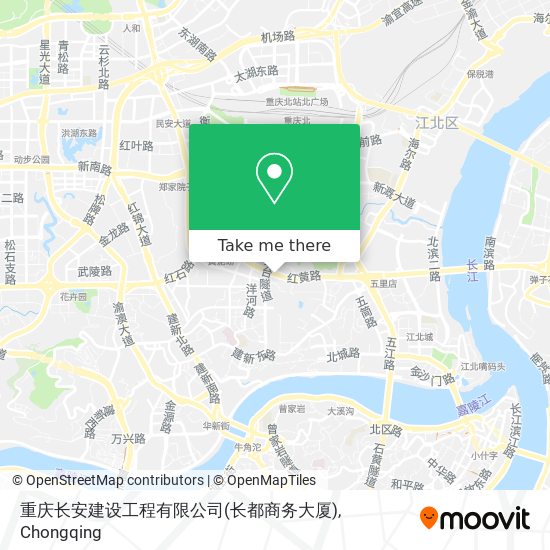 重庆长安建设工程有限公司(长都商务大厦) map