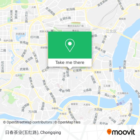 日春茶业(五红路) map