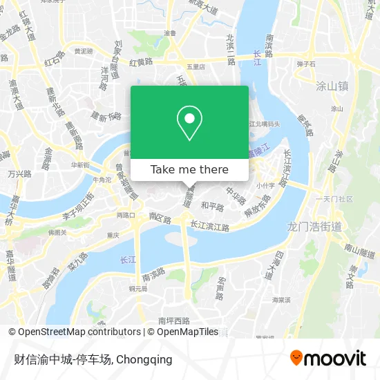 财信渝中城-停车场 map