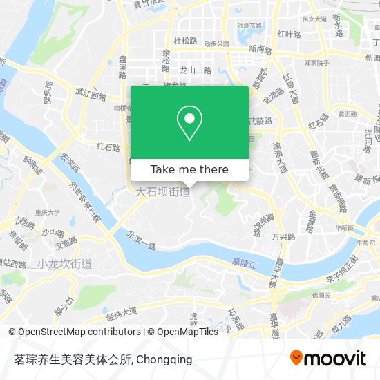 茗琮养生美容美体会所 map