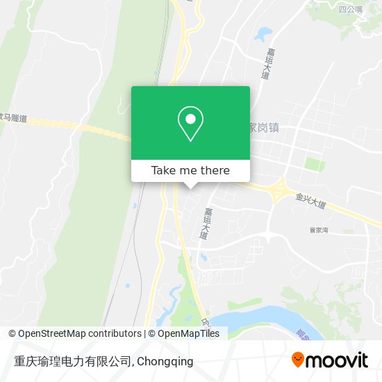 重庆瑜瑝电力有限公司 map