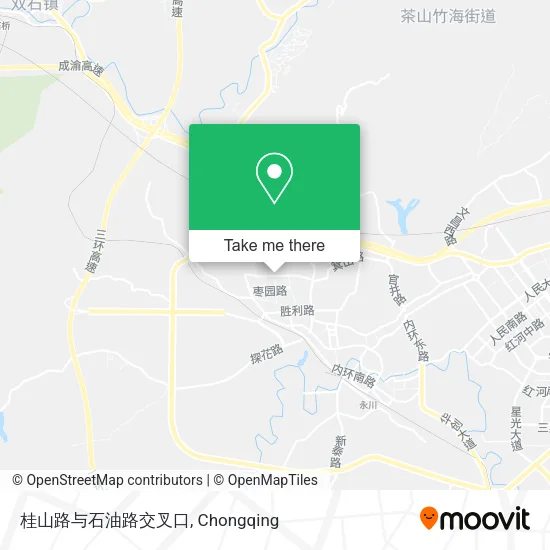 桂山路与石油路交叉口 map