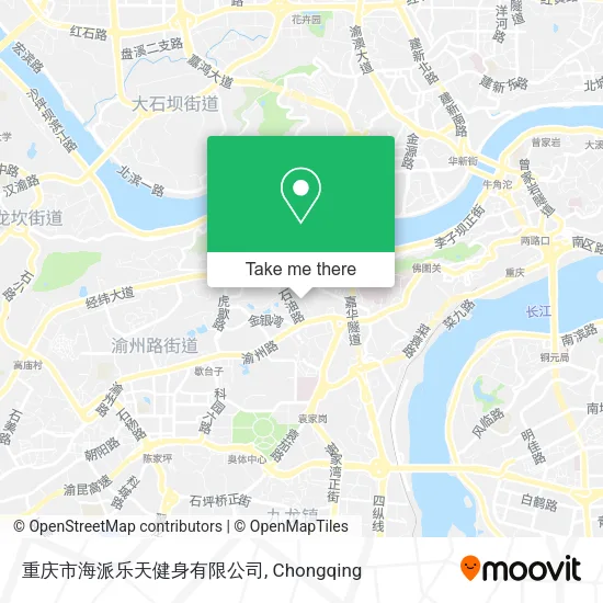 重庆市海派乐天健身有限公司 map