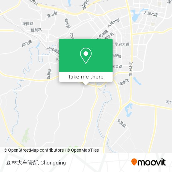 森林大车管所 map