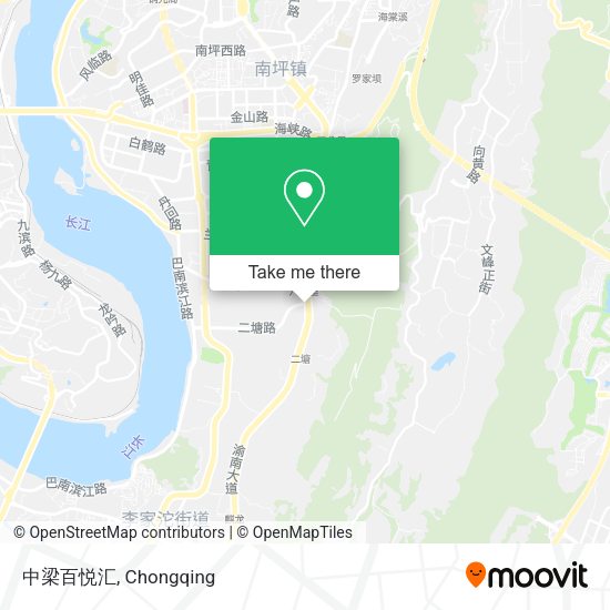 中梁百悦汇 map