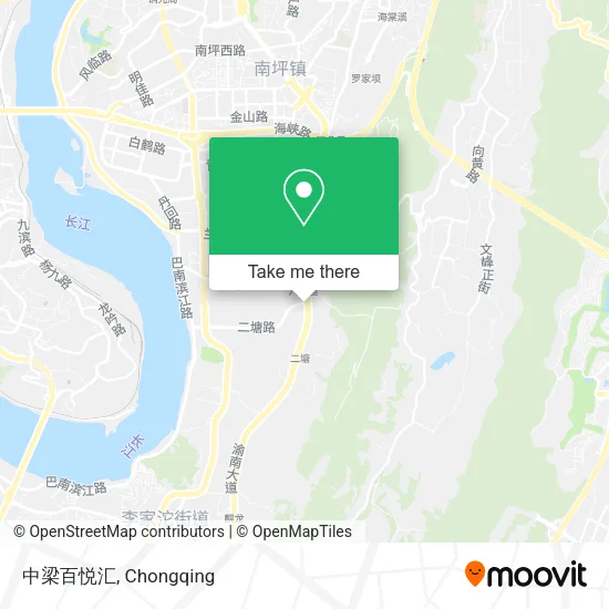 中梁百悦汇 map