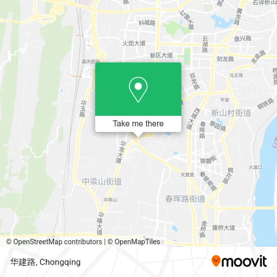 华建路 map