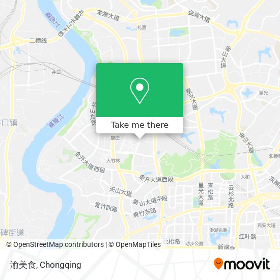 渝美食 map