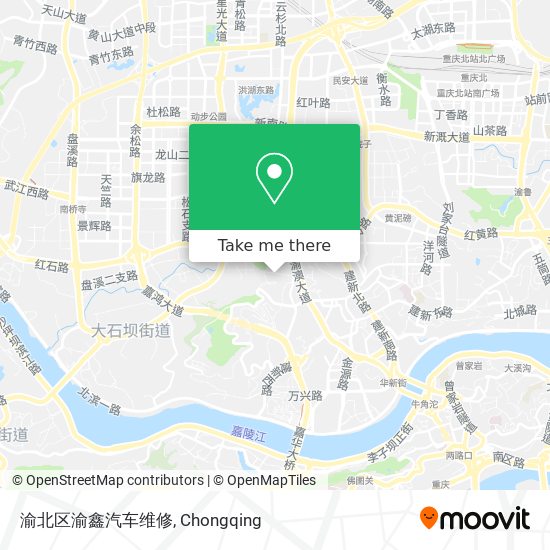 渝北区渝鑫汽车维修 map