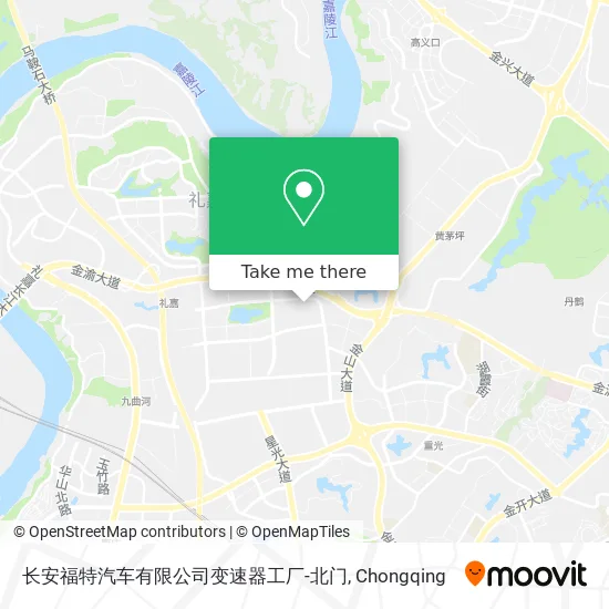 长安福特汽车有限公司变速器工厂-北门 map