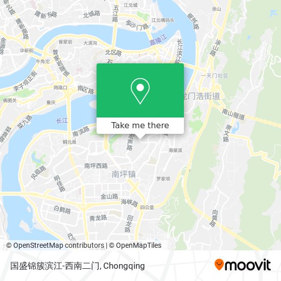 国盛锦簇滨江-西南二门 map