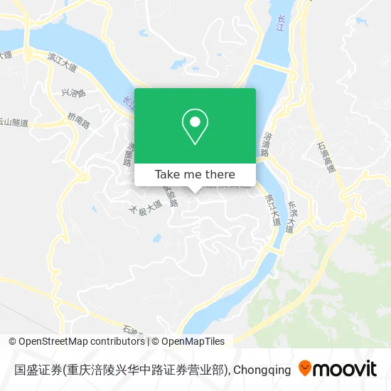 国盛证券(重庆涪陵兴华中路证券营业部) map