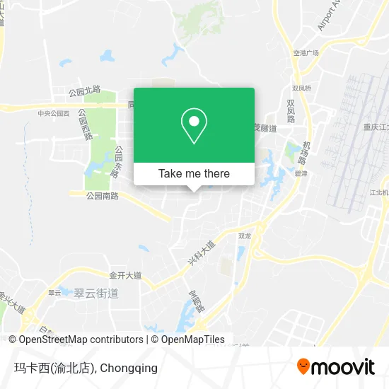 玛卡西(渝北店) map