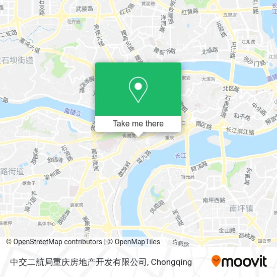 中交二航局重庆房地产开发有限公司 map