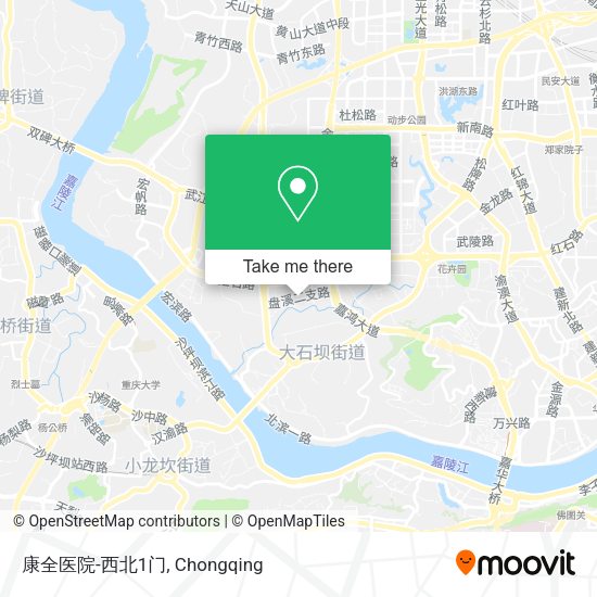 康全医院-西北1门 map