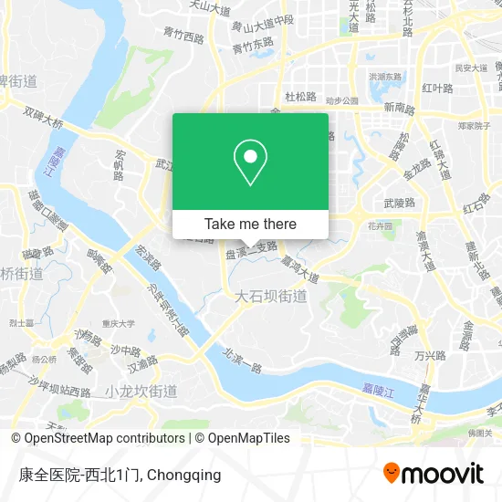 康全医院-西北1门 map