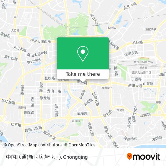 中国联通(新牌坊营业厅) map