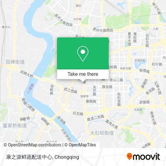 康之源鲜蔬配送中心 map