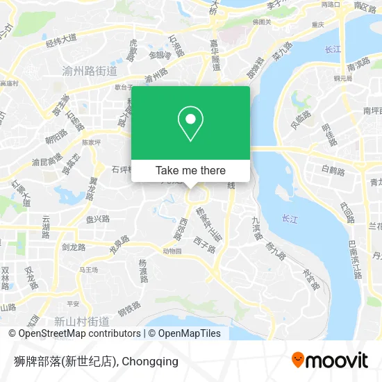 狮牌部落(新世纪店) map