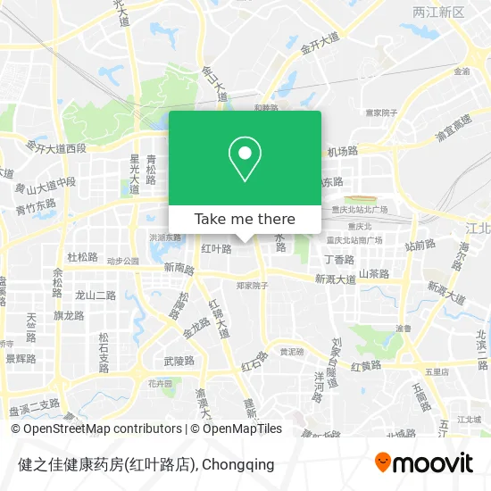 健之佳健康药房(红叶路店) map
