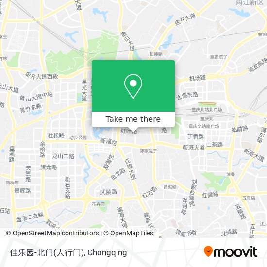 佳乐园-北门(人行门) map
