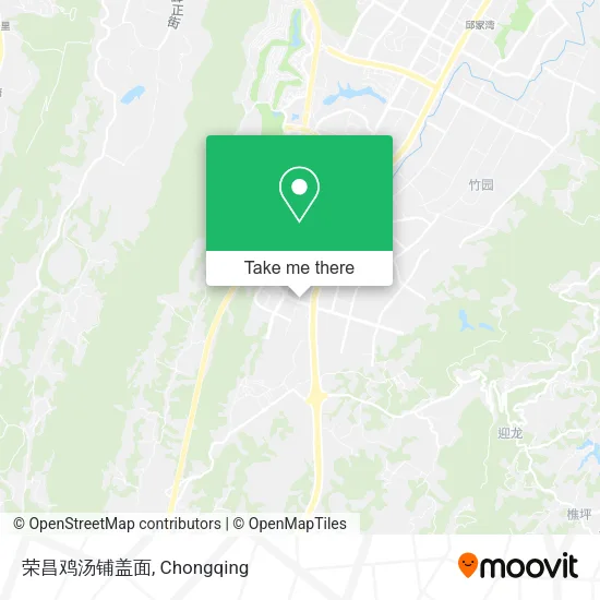 荣昌鸡汤铺盖面 map