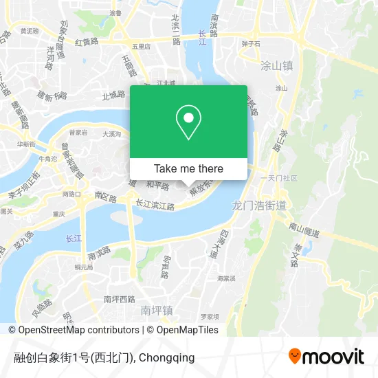 融创白象街1号(西北门) map