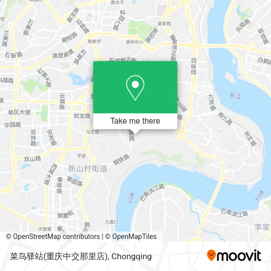 菜鸟驿站(重庆中交那里店) map