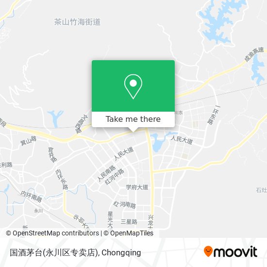 国酒茅台(永川区专卖店) map